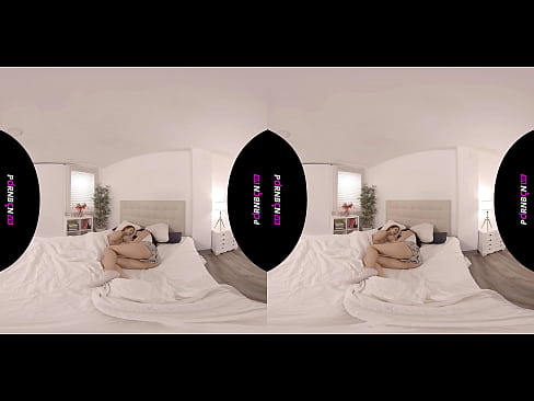 ❤️ PORNBCN VR Twa jonge lesbiennes wurde geil wekker yn 4K 180 3D firtuele realiteit Geneva Bellucci Katrina Moreno ❌ Anale porno by wy